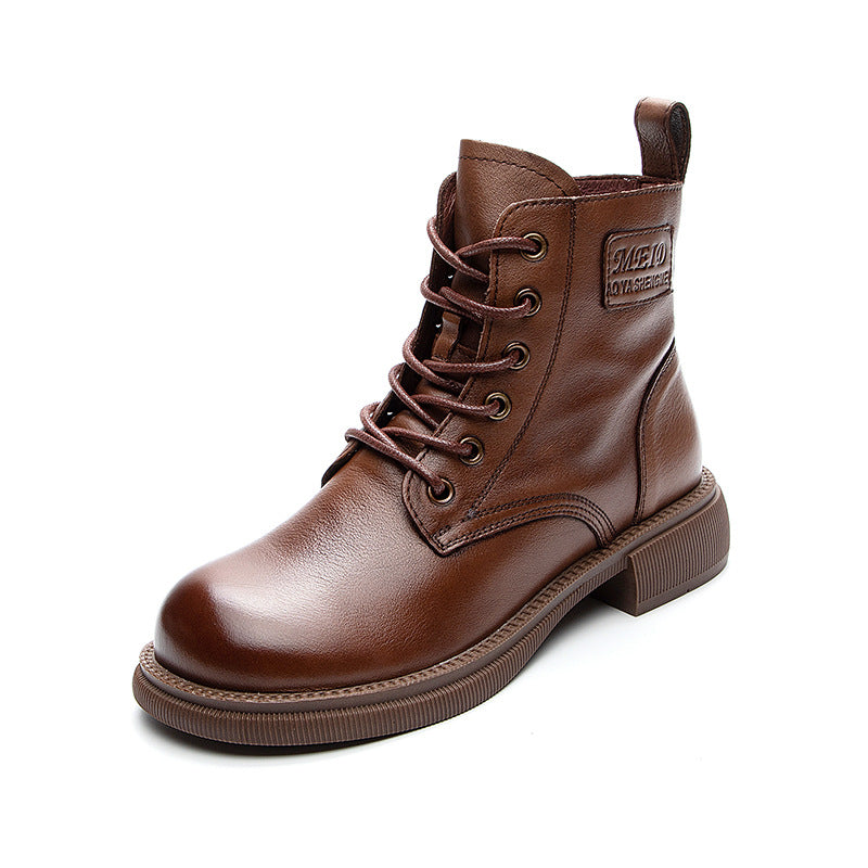 Women's Hollow Out Flat Low Short Soft Boots