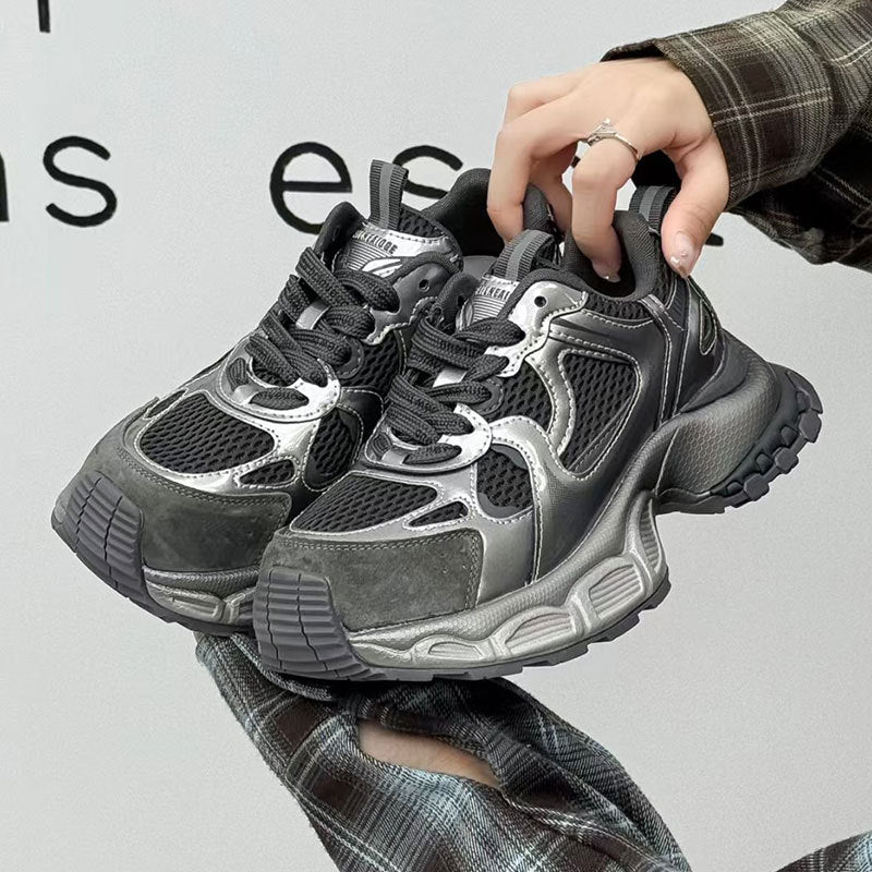 Little Monster Dad Platform Fashionable Running Sneakers