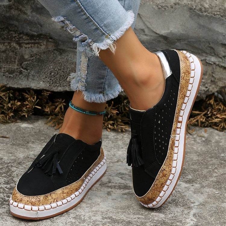 Attractive Women's Popular Oversized Fashion Slip-on Casual Shoes