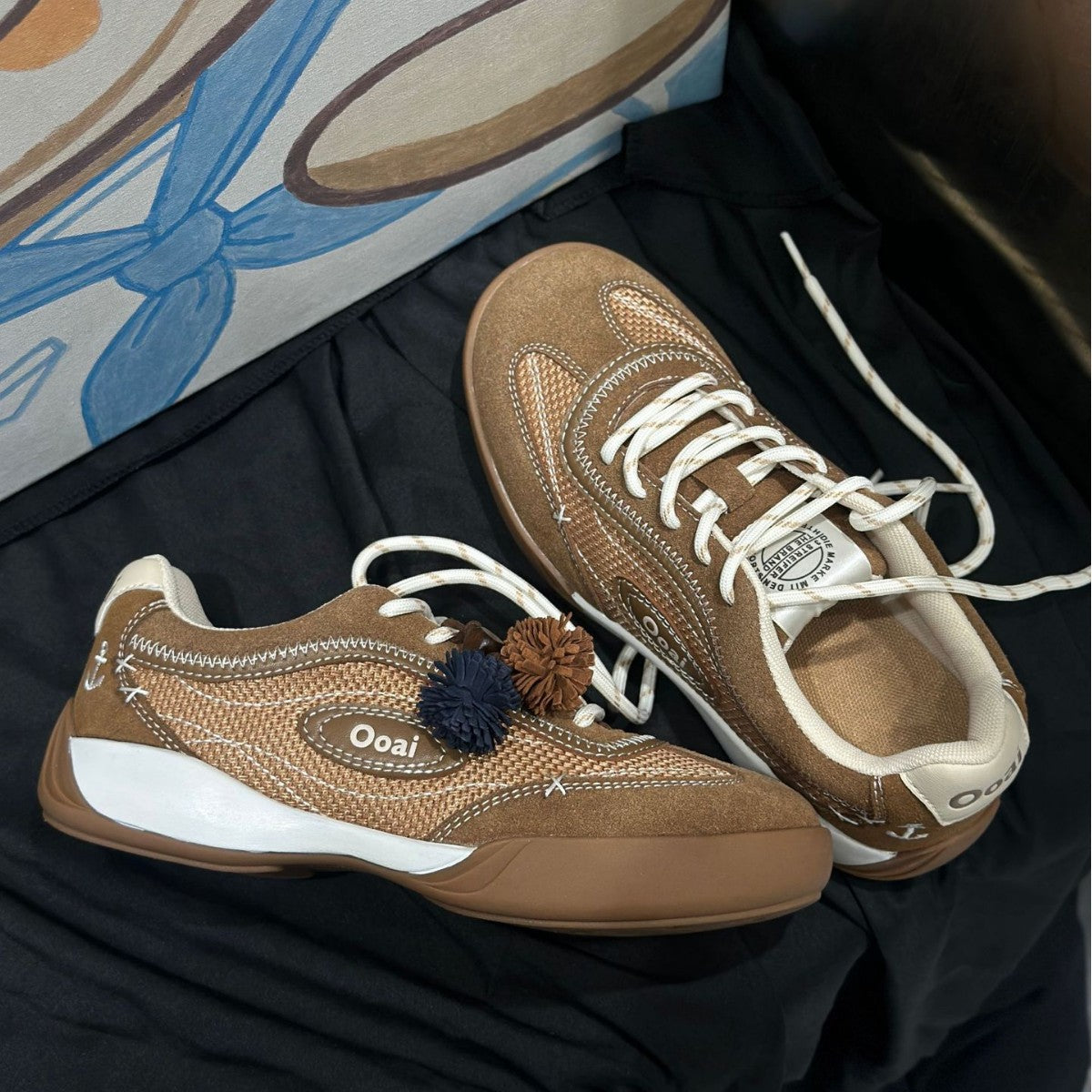 Women's Spruce Oak Ballet Training Fashion Commuter Retro Women's Board Shoes