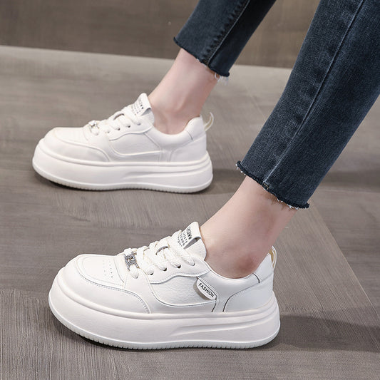 Women's Classic Style Slimming Thick Bottom Increased Casual Shoes