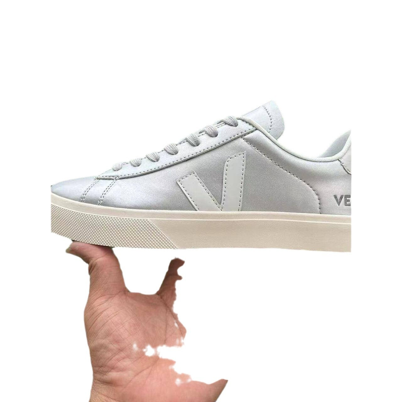 Women's & Men's French V-shaped White Classic Campus Couple Women's Casual Shoes