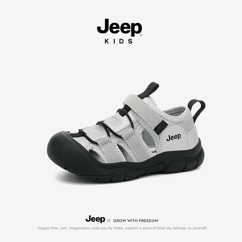 Children's Closed Toe Outdoor Beach Summer Breathable Kid's Sandals
