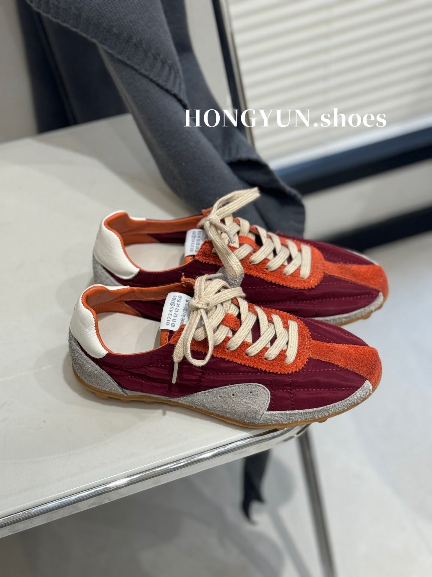 Women's Style Retro Color Matching German Training Spring Casual Shoes