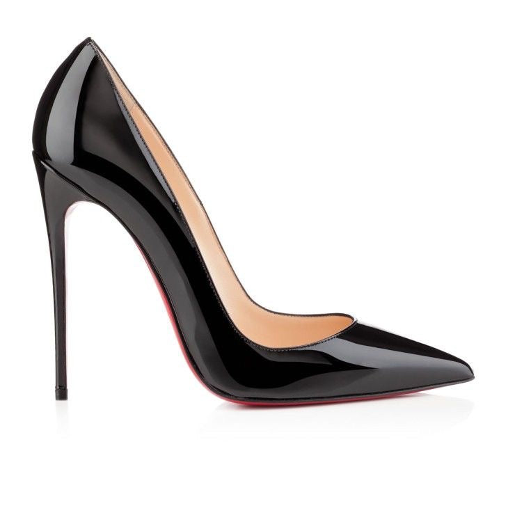 Women's Pumps Fine With Black Tone Adult Lady Like Woman Love Heels