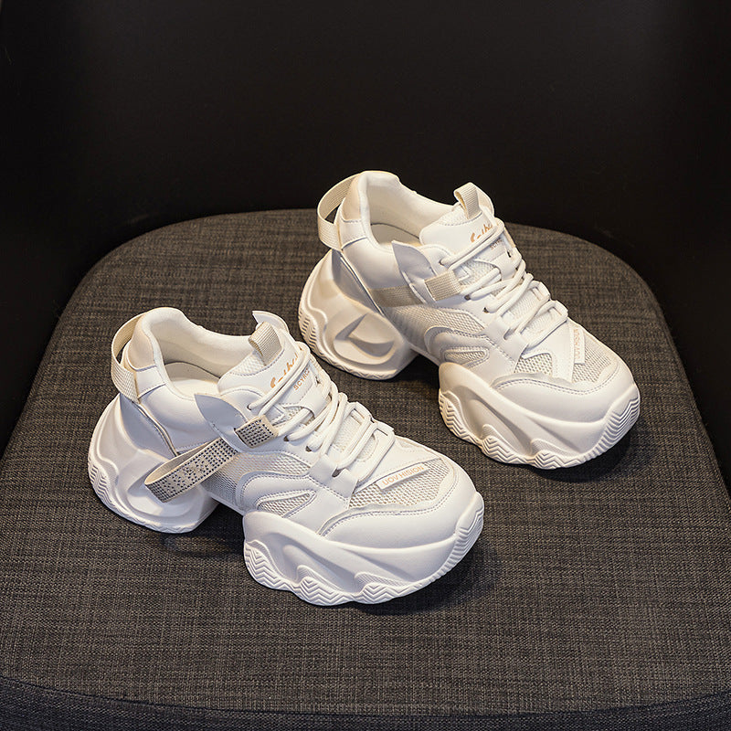 Women's Autumn Platform Height Increasing Insole Popular Version Women's Casual Shoes