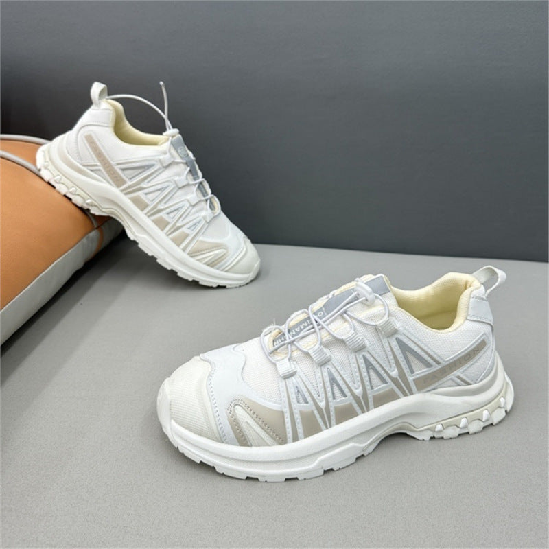 Men's Platform Korean Color Matching Comfortable Breathable Casual Shoes