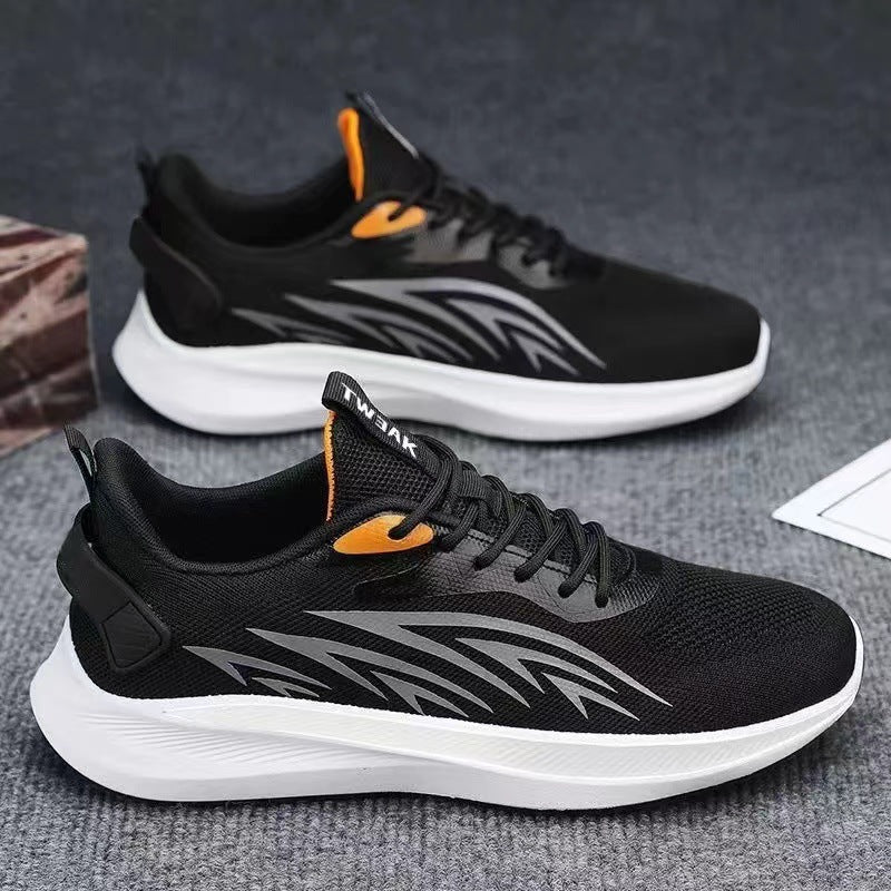 Men's Autumn Mesh Breathable Shock Absorption Soft Casual Shoes