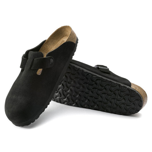 Women's Cork Sole Genuine Lazy Pump Half Flat Slippers