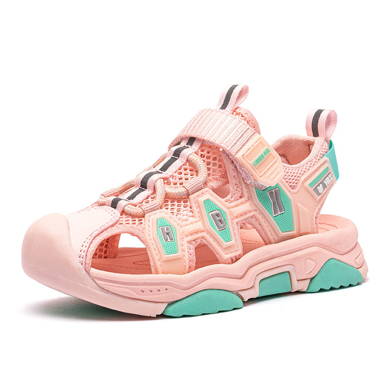 Children's Summer Single-layer Boys Hollow Lightweight Breathable Kid's Sandals