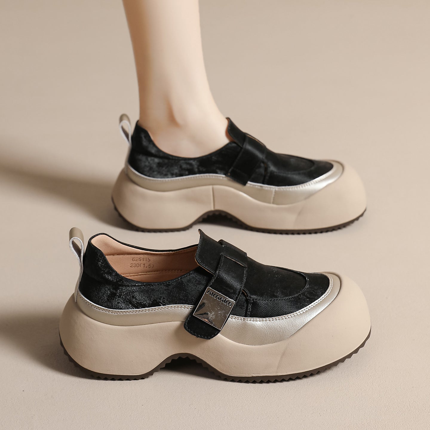 Women's Autumn Fashion Retro Platform Raise The Bottom Lightweight Men's Shoes
