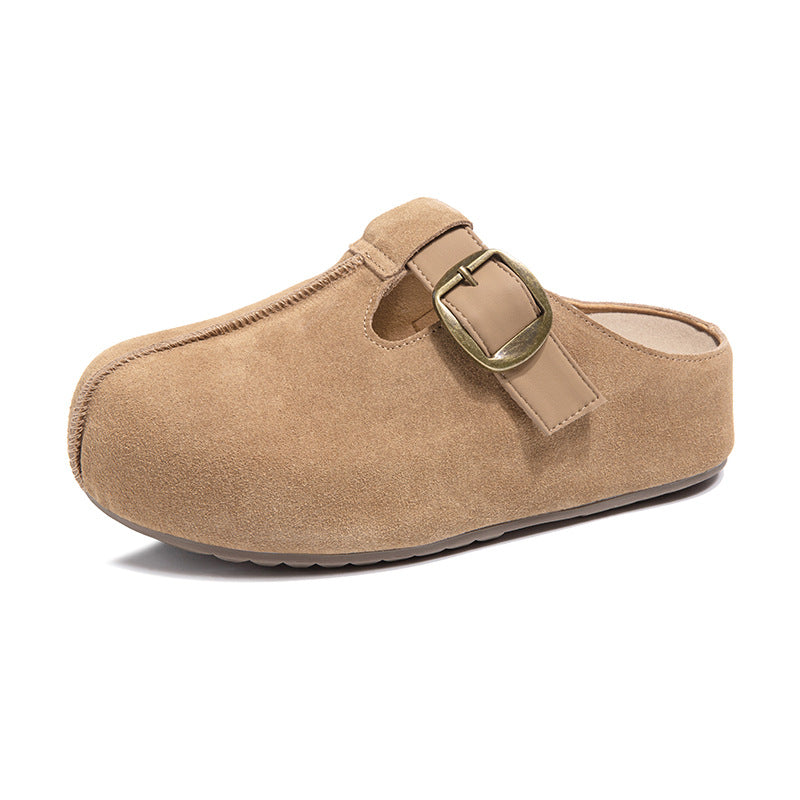 Women's Genuine Elevator Half Super Soft Thick Bottom For Outdoors Women's Casual Shoes