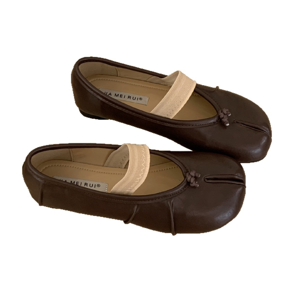 Women's Flat With Thin Strap Summer Tabi Grape Women's Casual Shoes