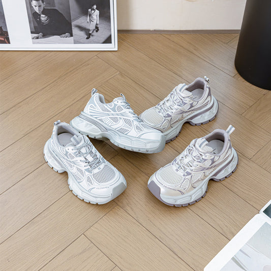 Women's Paris Platform Dad Lightweight Breathable Single-layer Women's Sports Shoes