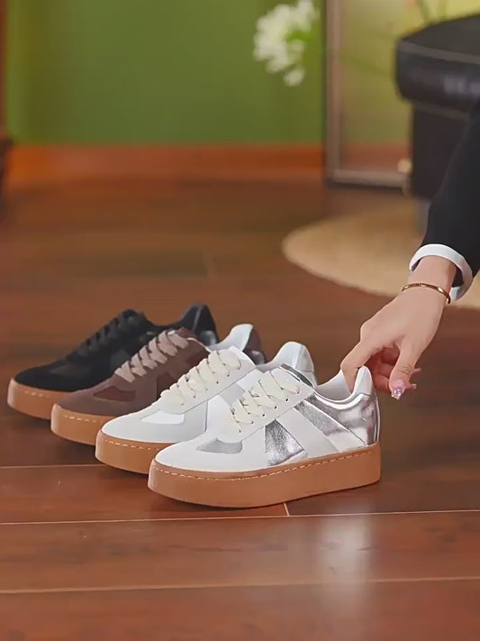 Women's Height Increasing Insole German Training Spring Leisure Best-selling Retro Women's Sports Shoes