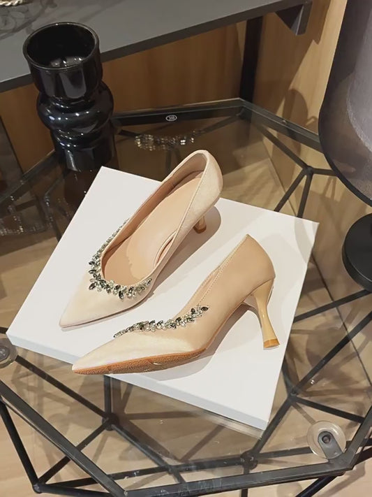 French Sexy High Small Size Temperament Plus Women's Fashion Shoes