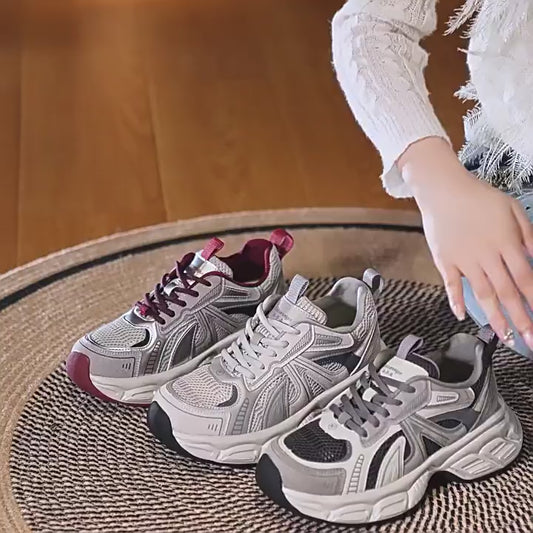 Women's Dad Trendy Autumn Korean Fashion Platform Women's Sports Shoes