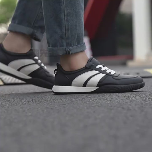 Men's Layer Cowhide Spring Pumps Genuine German Training Outdoor Men's Board Shoes