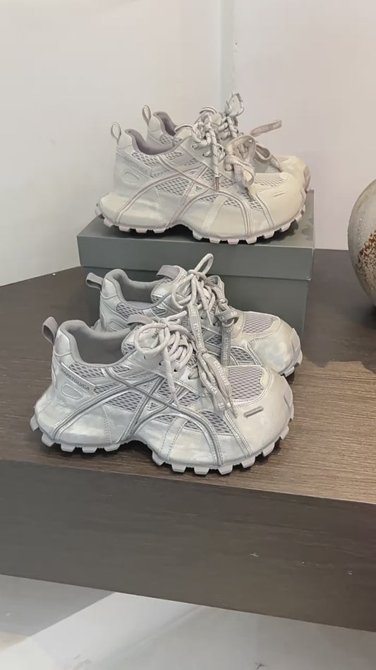 Women's High-grade Platform Dad Niche Double Shoelace Women's Sports Shoes